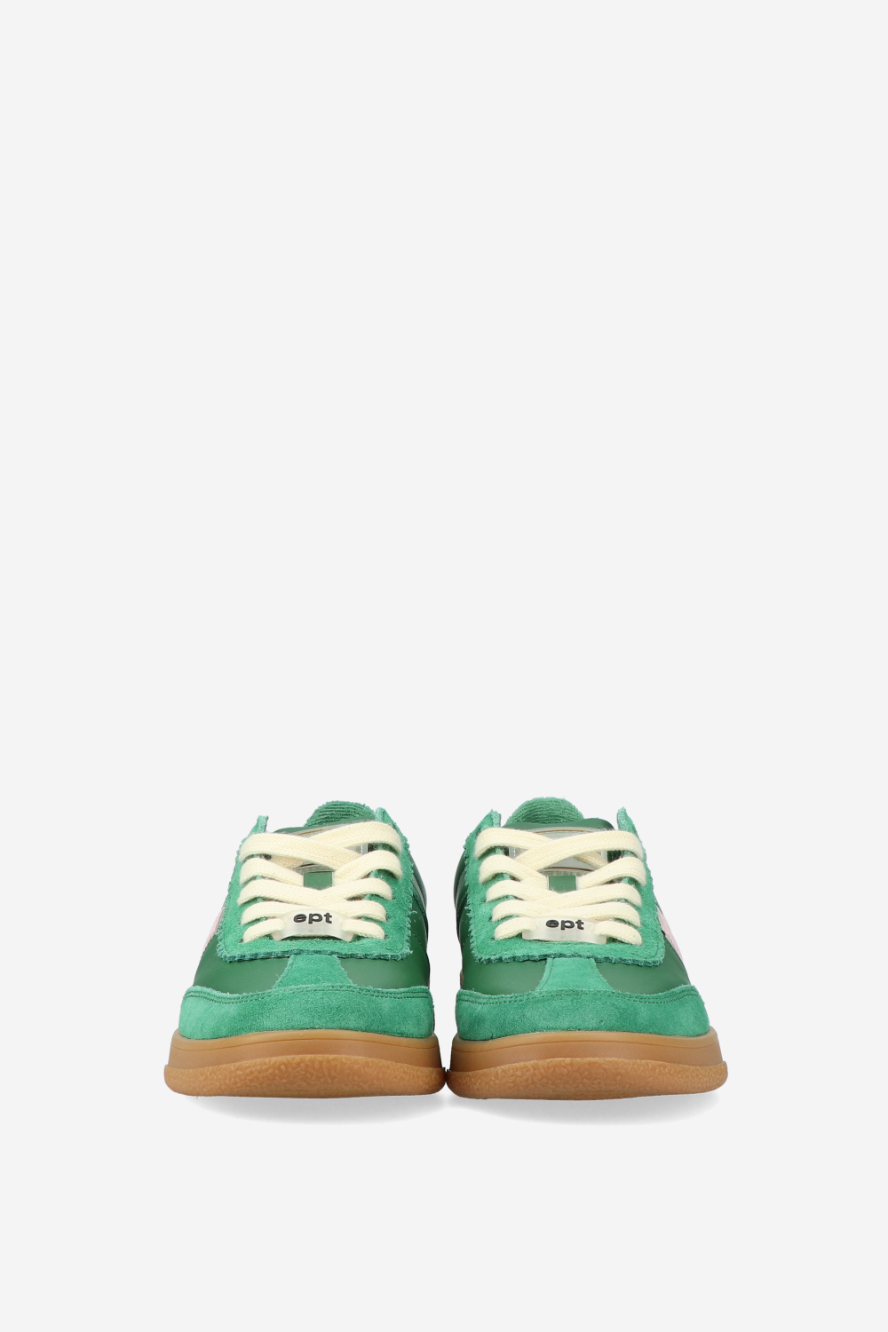 Santos leather/suede sneakers