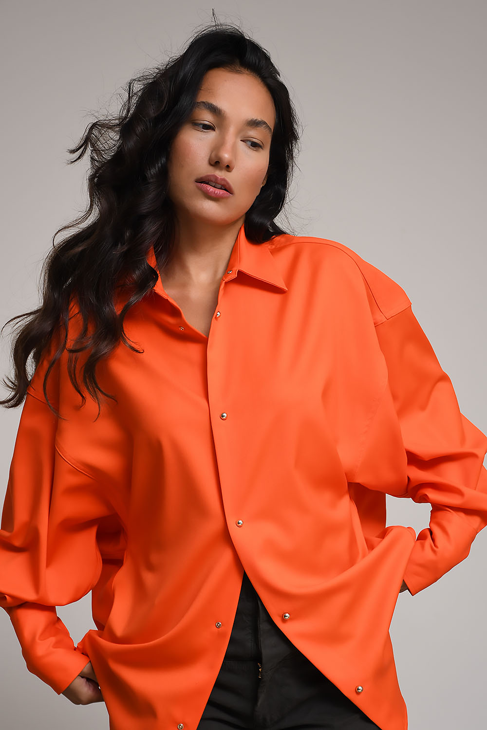 Darkpark - Carla oversized light wool shirt