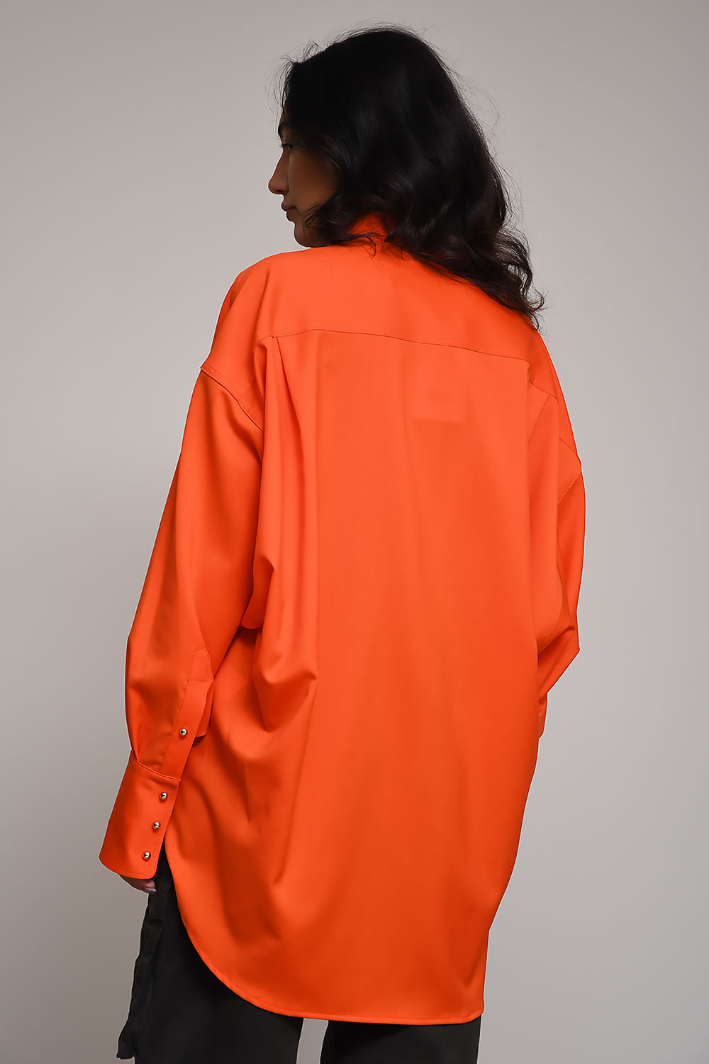 Carla oversized light wool shirt