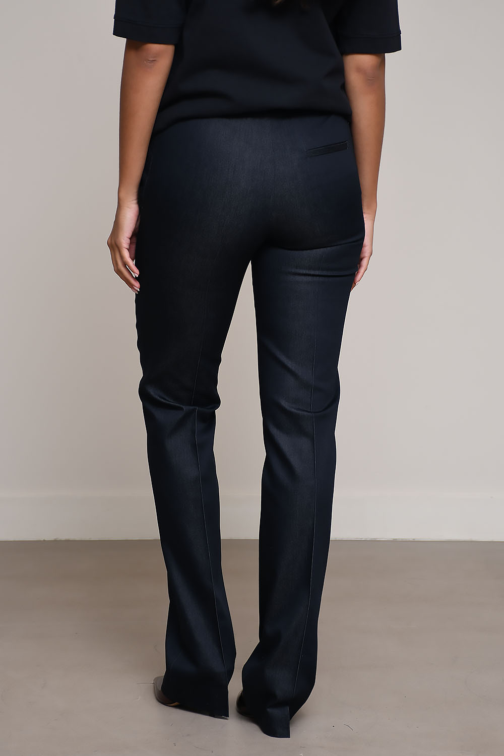 Grace mid-rise tailored pants