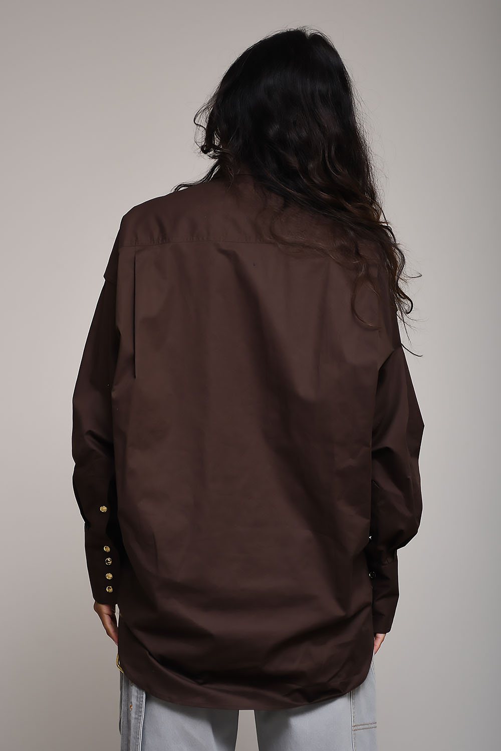 Carla oversized cotton shirt