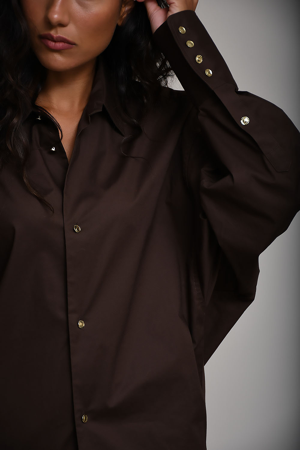 Carla oversized cotton shirt