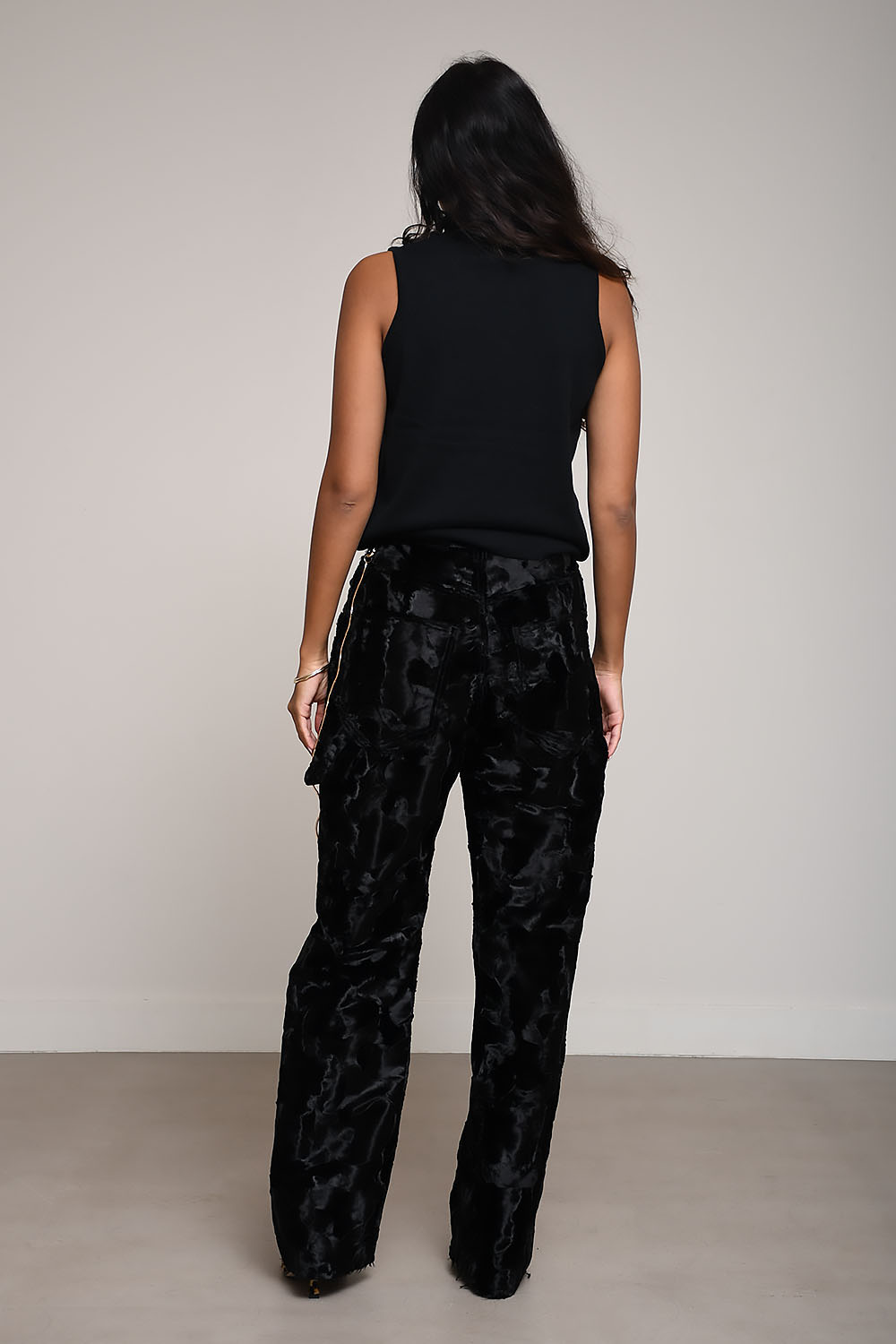 Lisa animalier loose fit carpenter pants