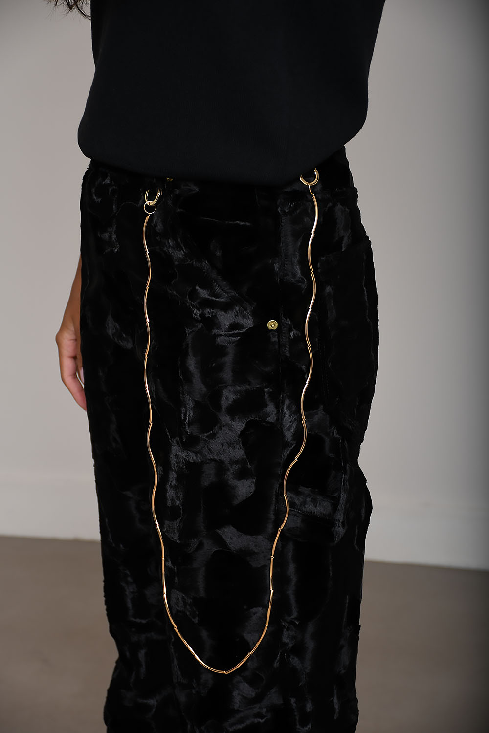 Lisa animalier loose fit carpenter pants