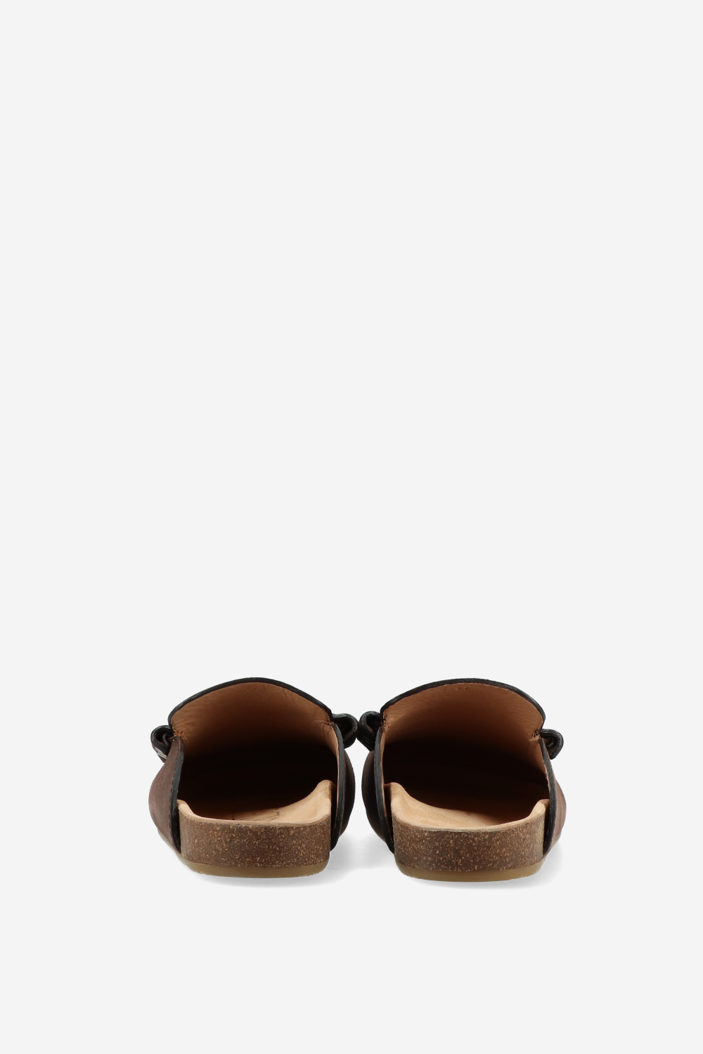 Stitch suede loafers