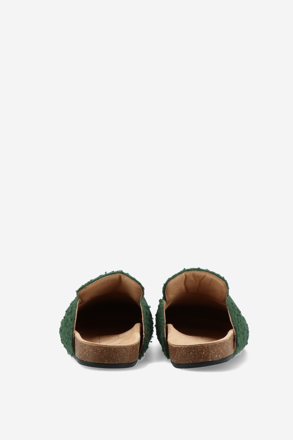 Felt boucle loafers