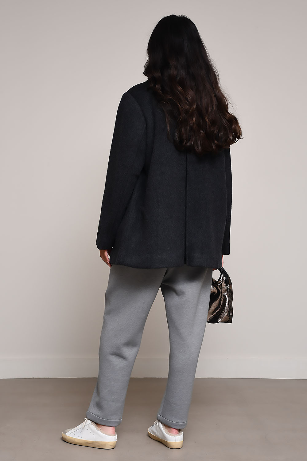 Double faced wool doublebreasted blazer