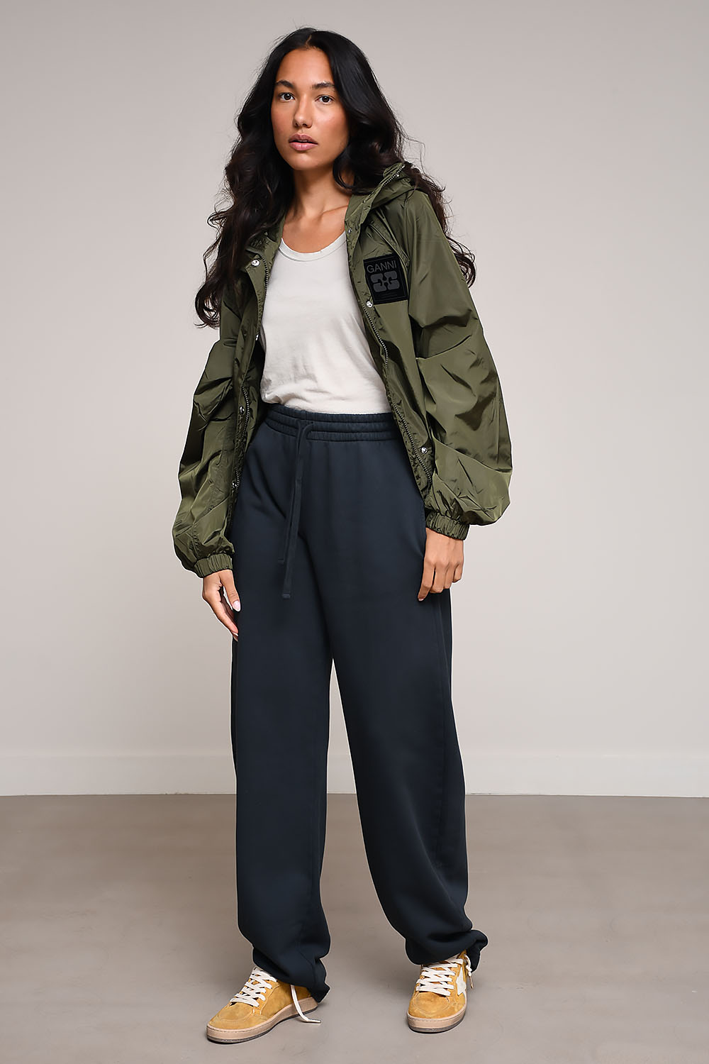 Ganni - Flyweight nylon jacket