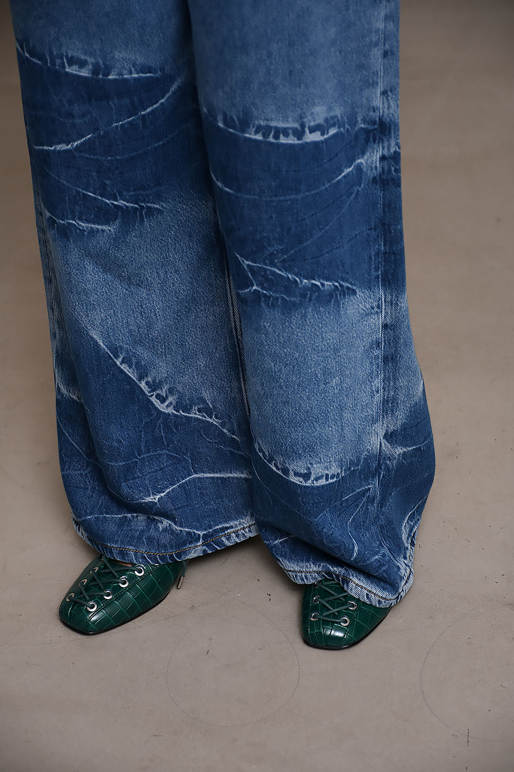 Soft rigid marri denim jeans