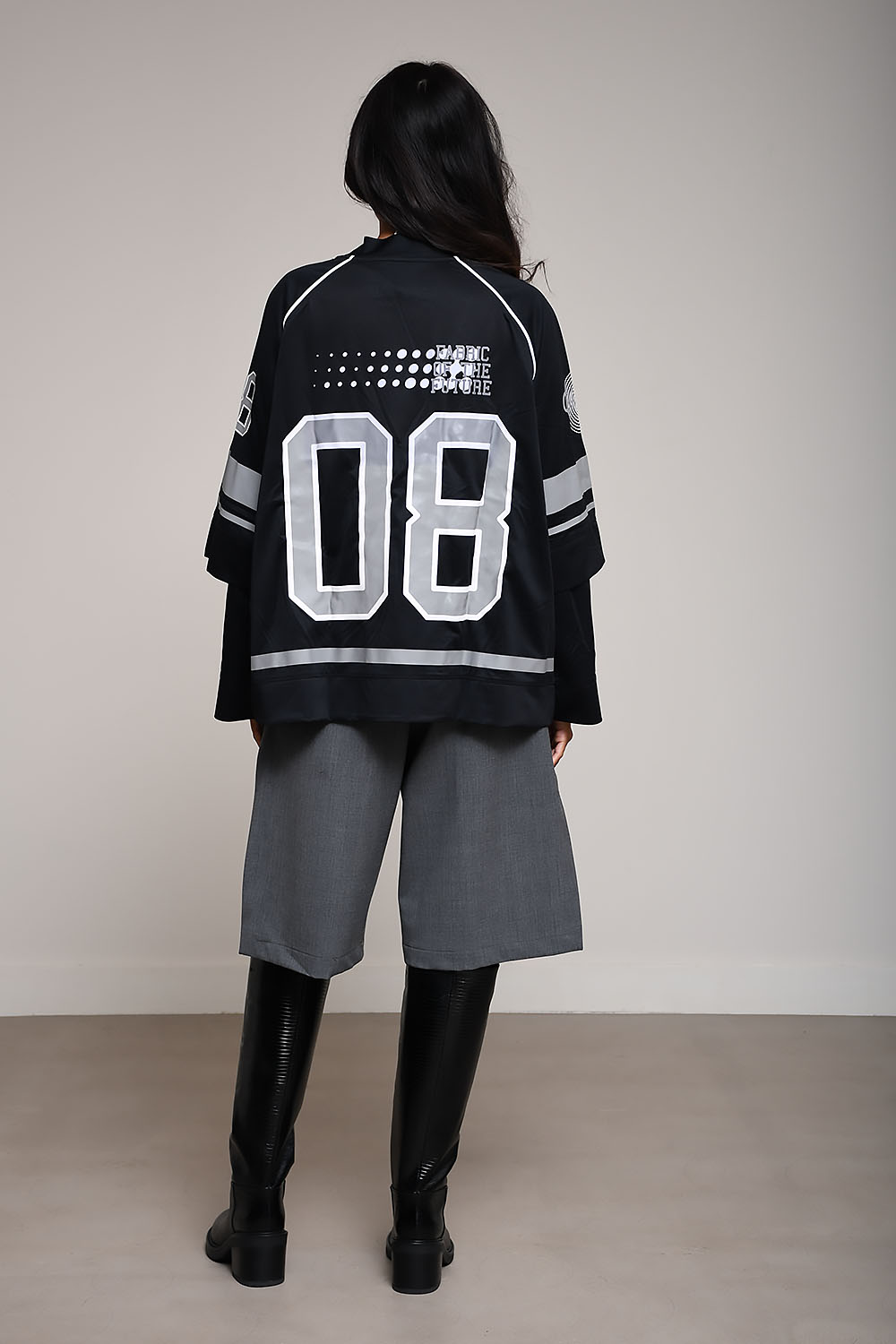 Cycora jersey oversized long sleeve t-shirt