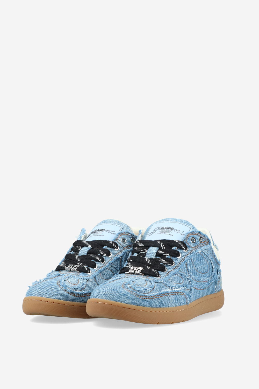 ’08 denim raw edgne sneakers