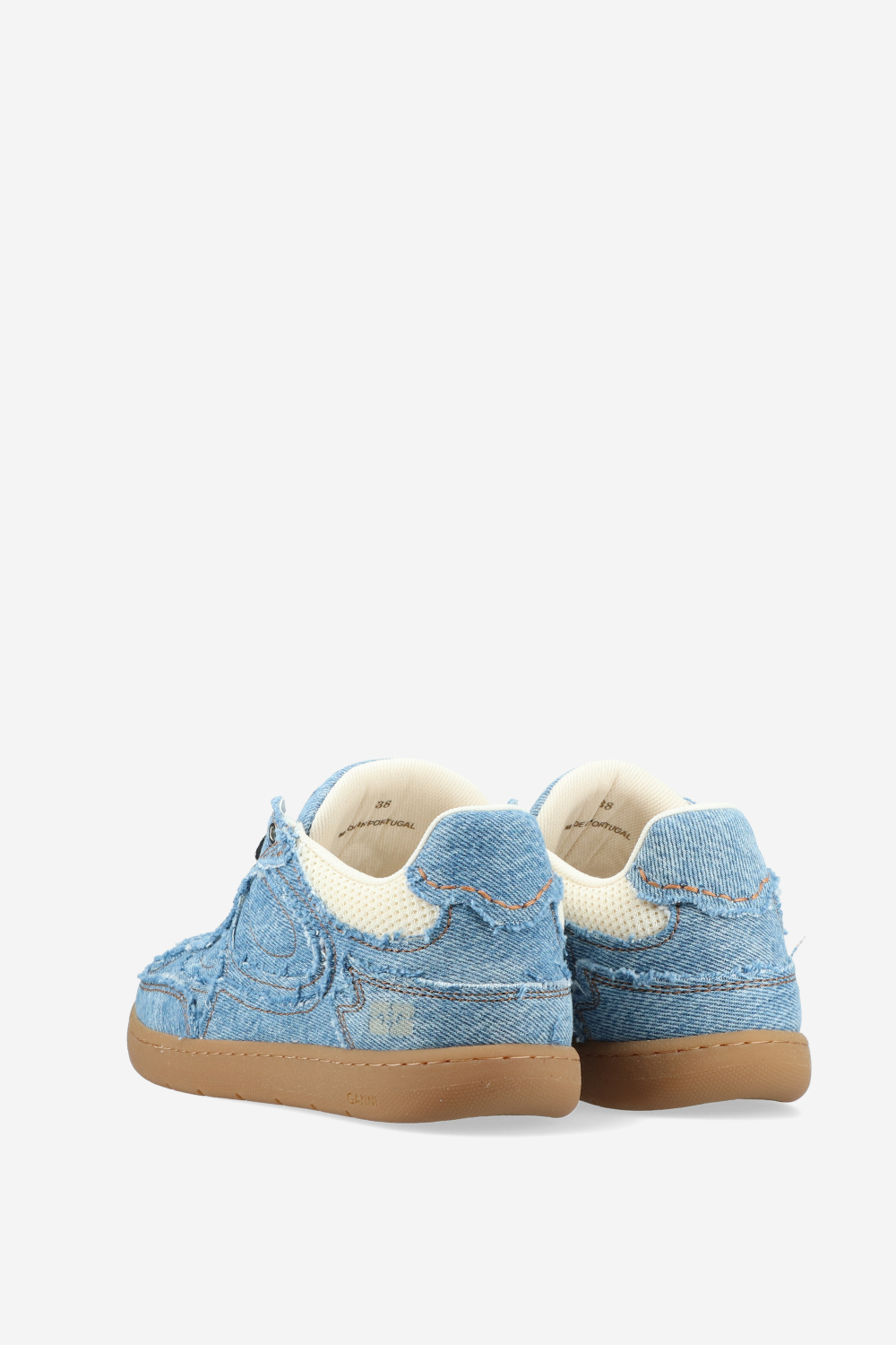 ’08 denim raw edgne sneakers