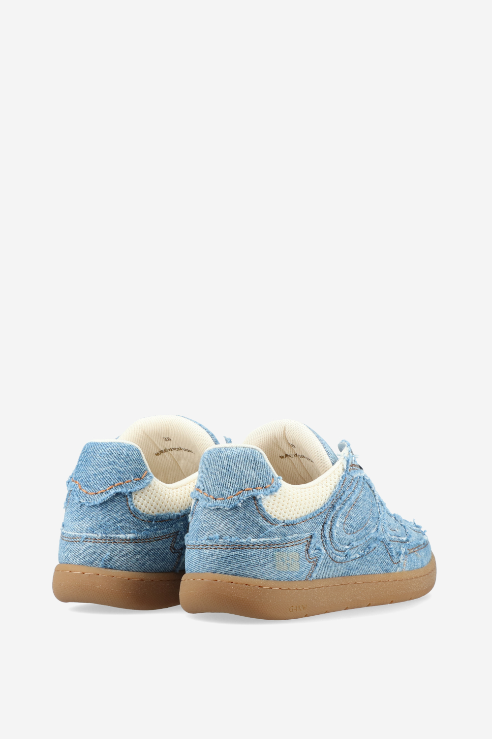 ’08 denim raw edgne sneakers