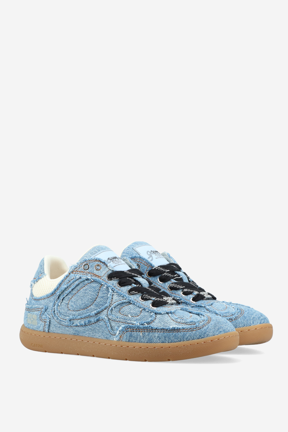 ’08 denim raw edgne sneakers