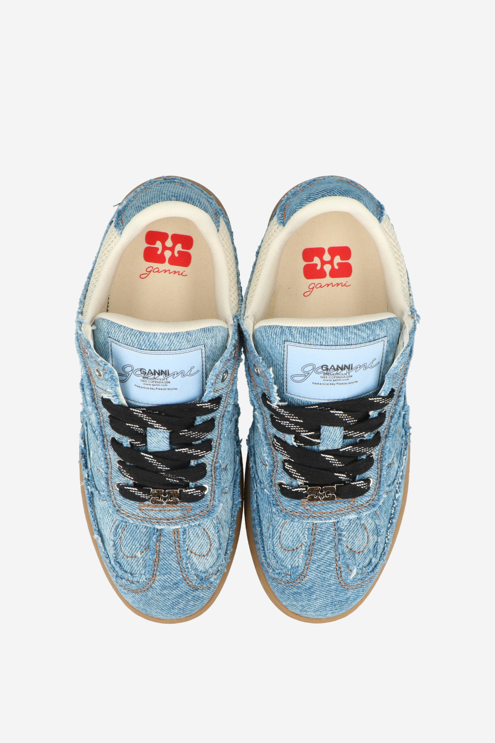 ’08 denim raw edgne sneakers