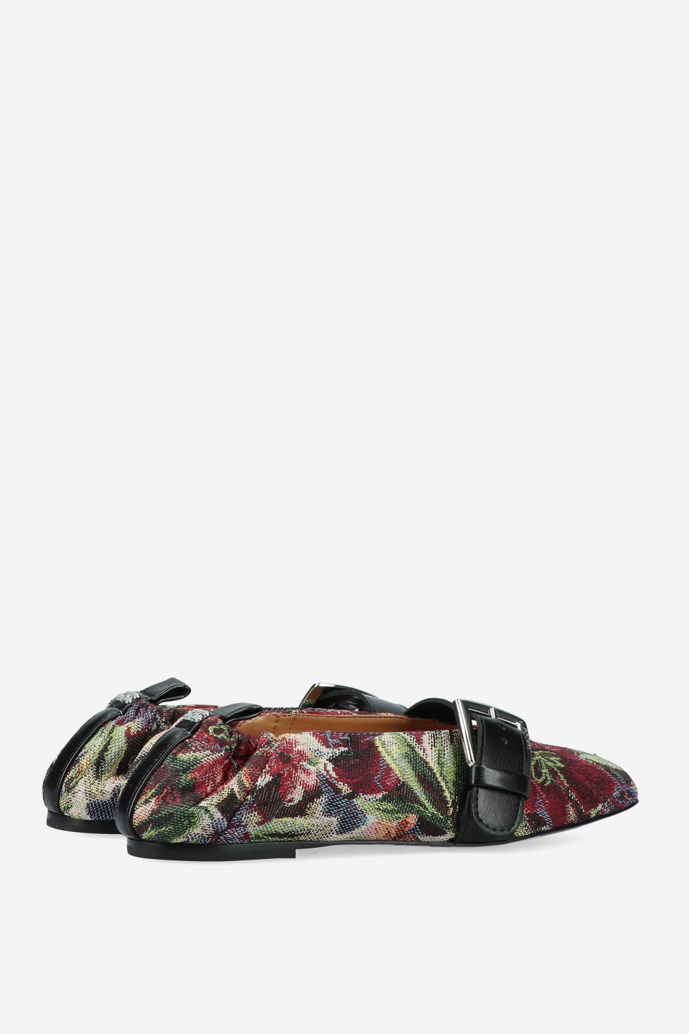 Butterfly strap ballerinas