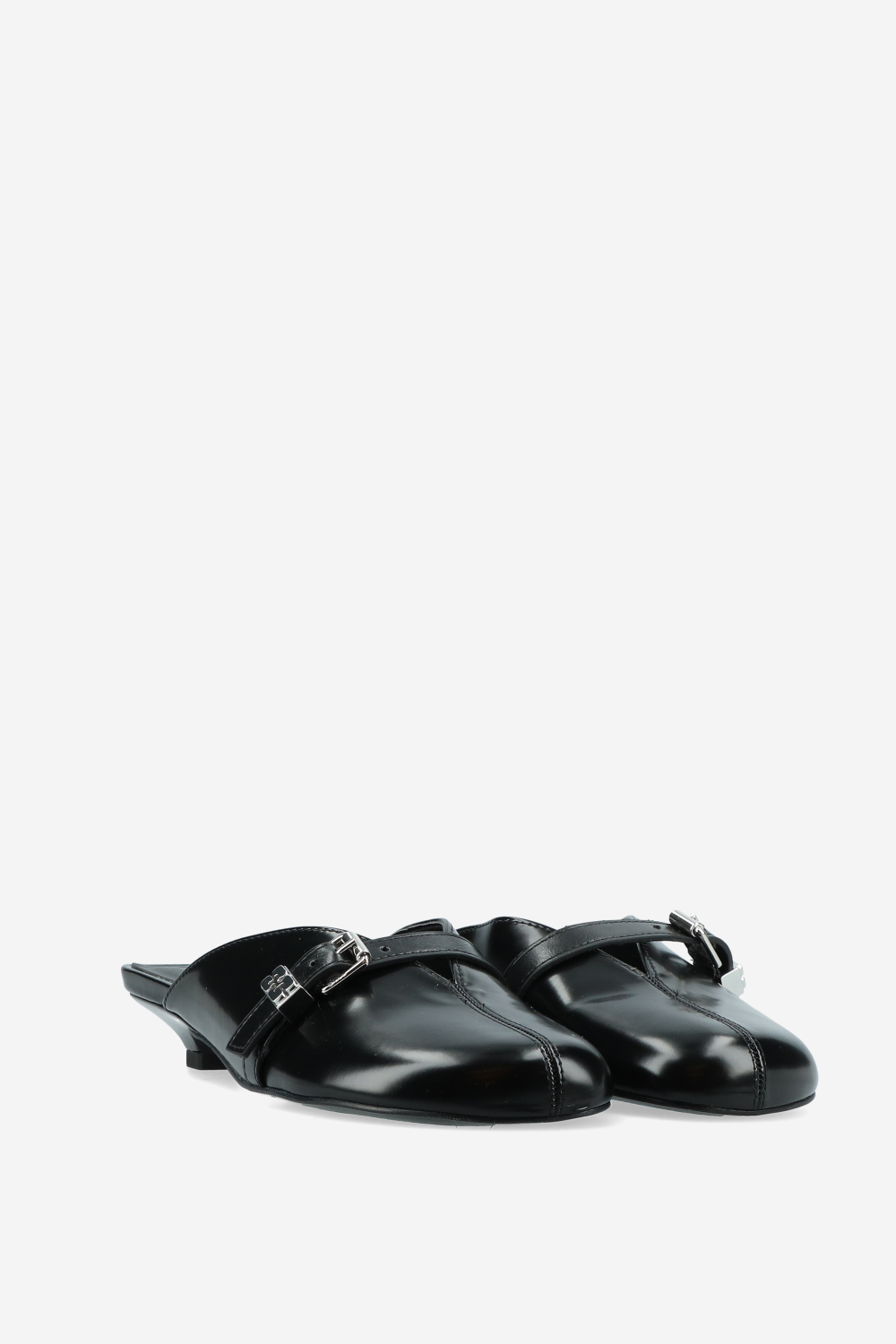 Sue kitten heel mules