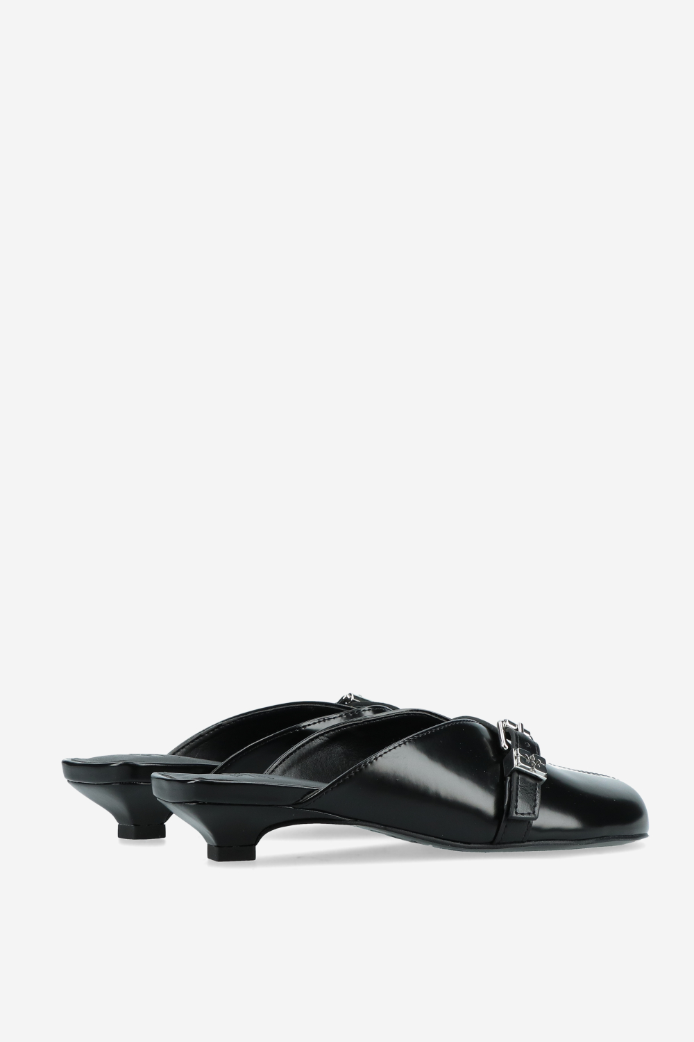 Sue kitten heel mules