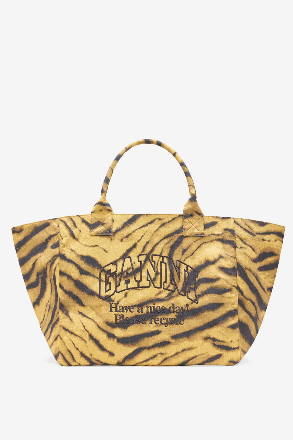Ganni - Shopper XXL zebra shopper