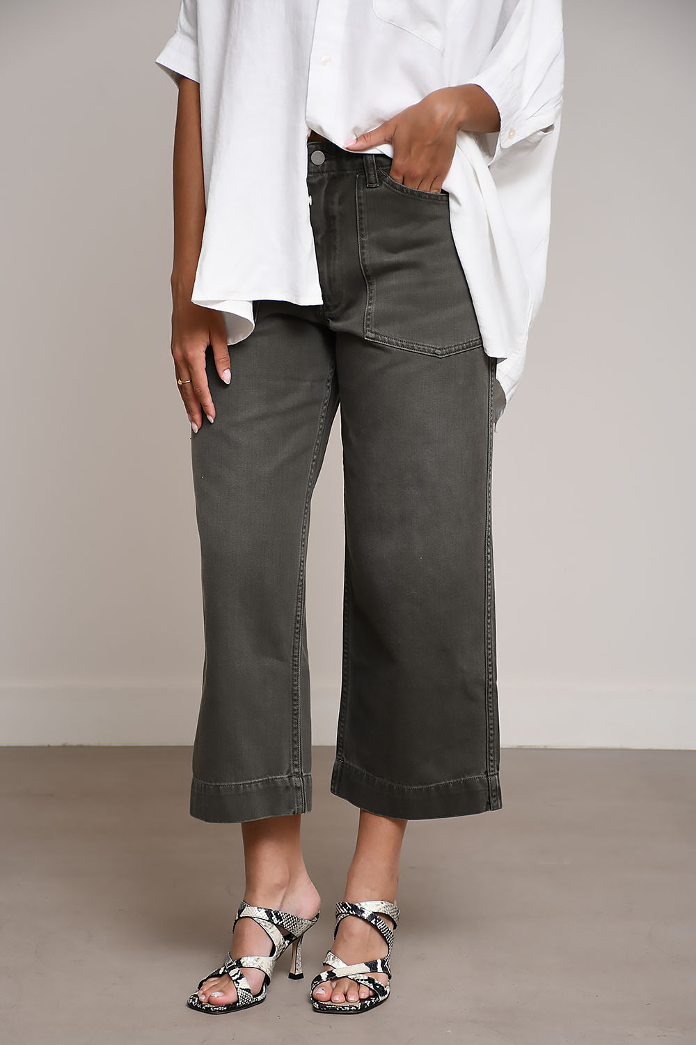 Denimist - Georgia wide-leg work jeans