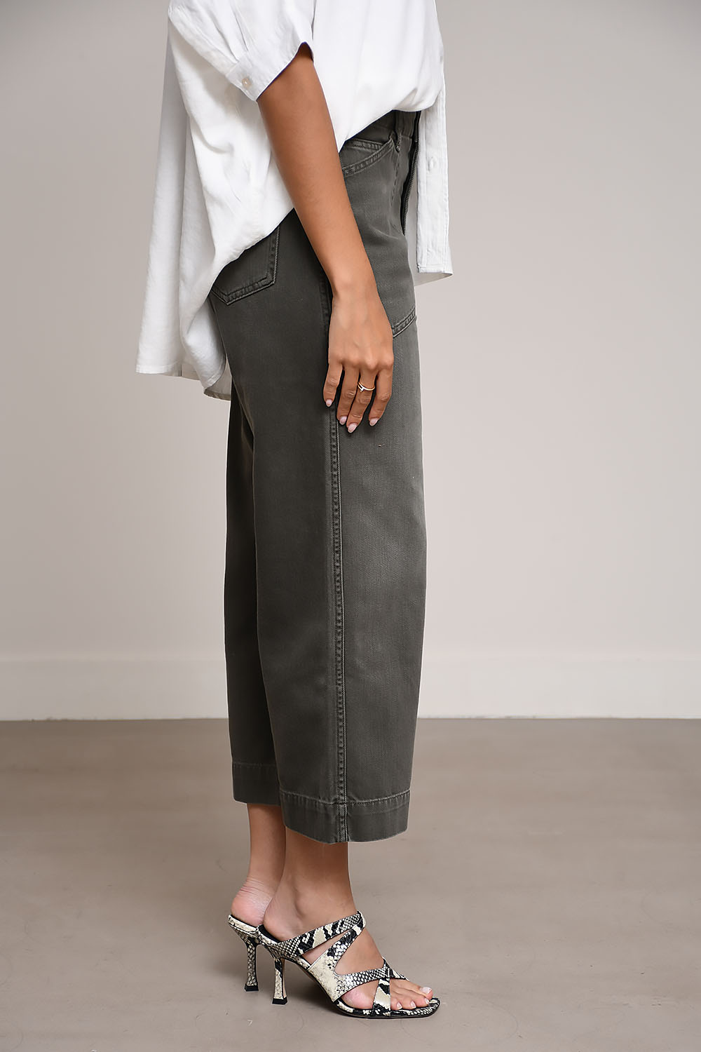 Denimist - Georgia wide-leg work jeans