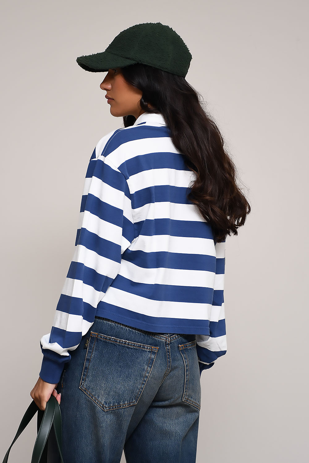 Rugby long sleeved striped tee