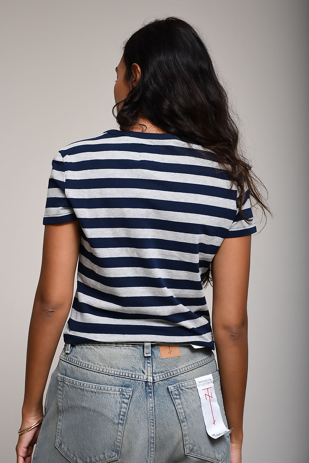 Striped baby tee
