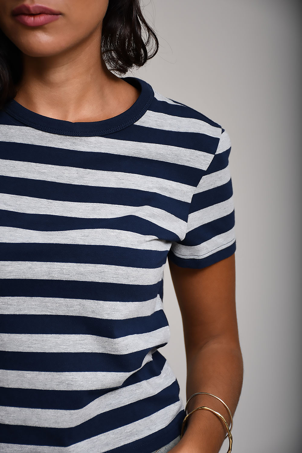 Striped baby tee