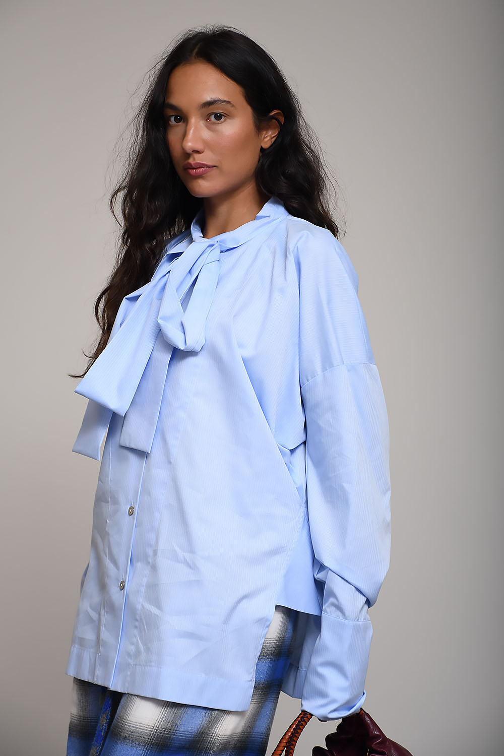 TheLatest - Cecilia striped cotton shirt