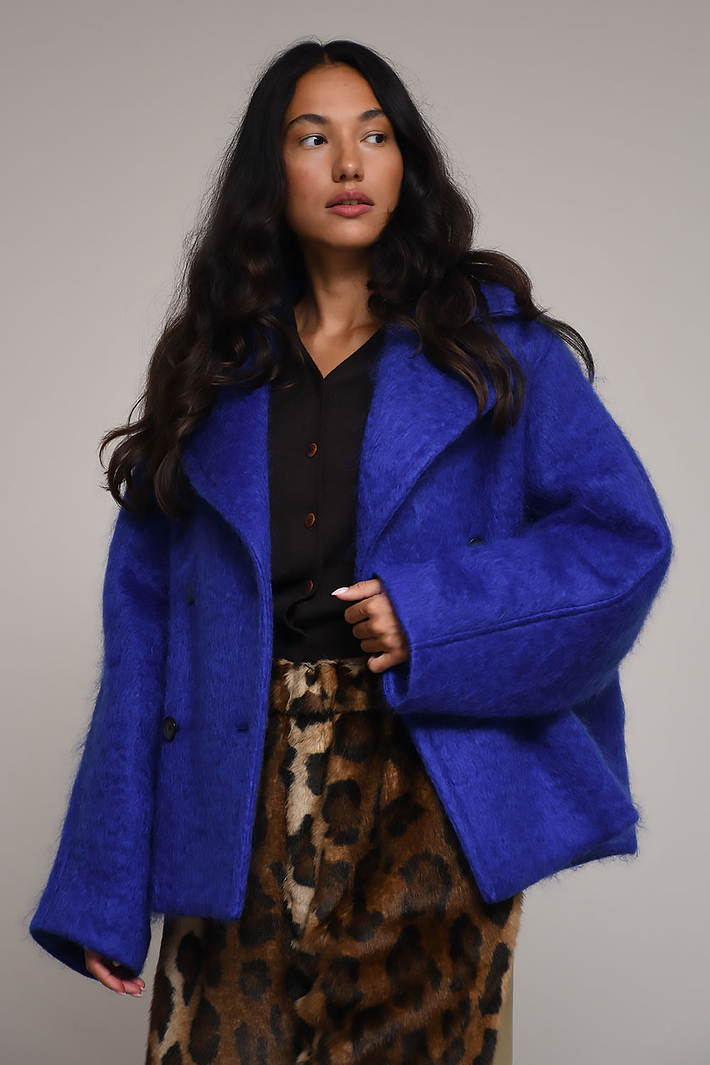 Il Cappottino - Jill oversized double-breasted coat