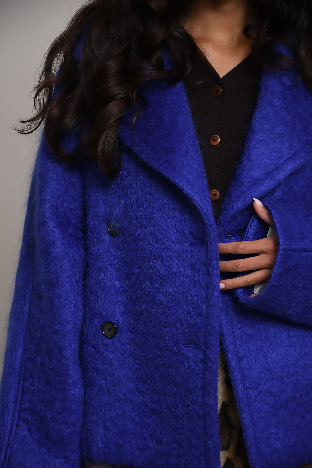 Jill oversized double-breasted coat