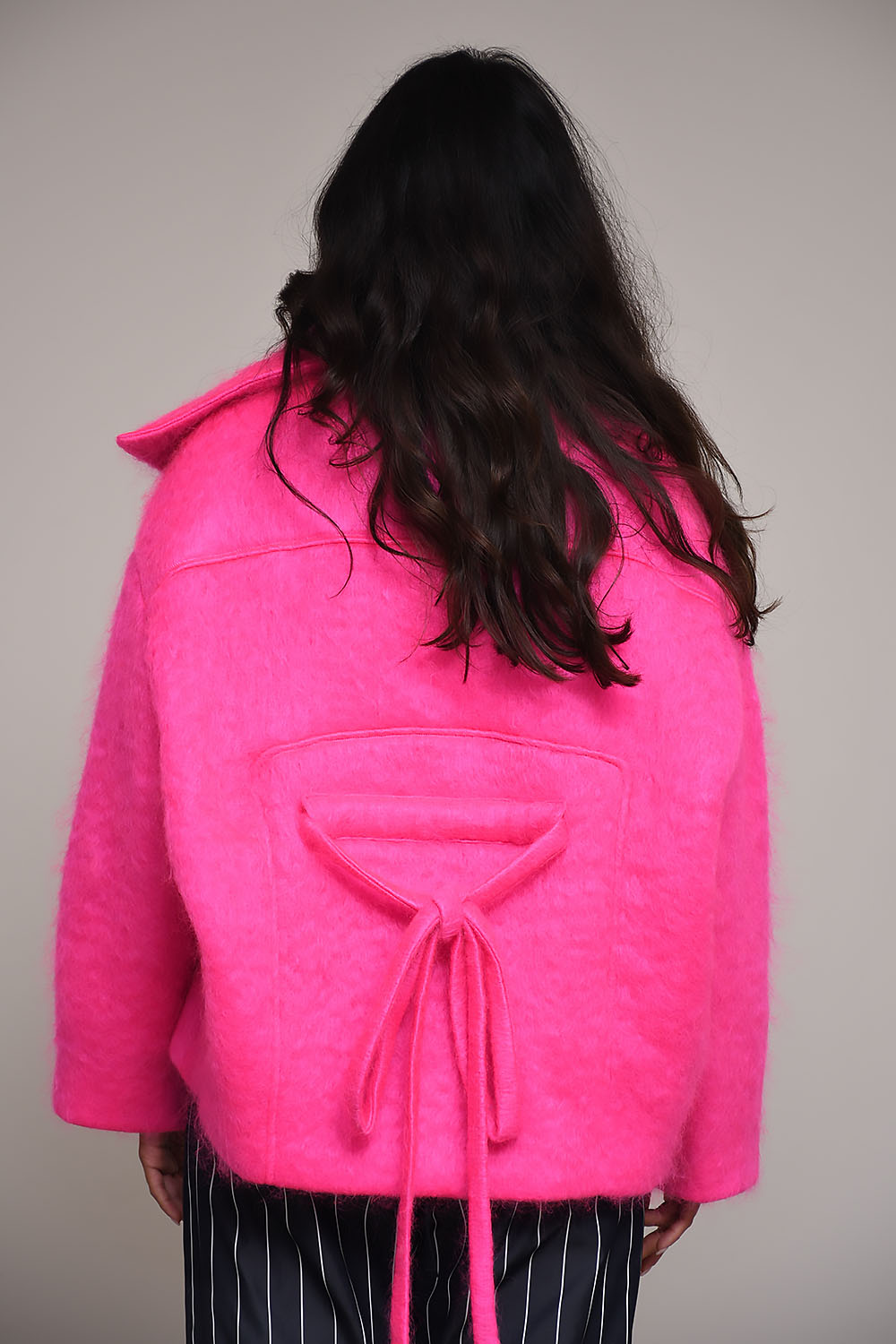 Clementina oversized double-breasted coat