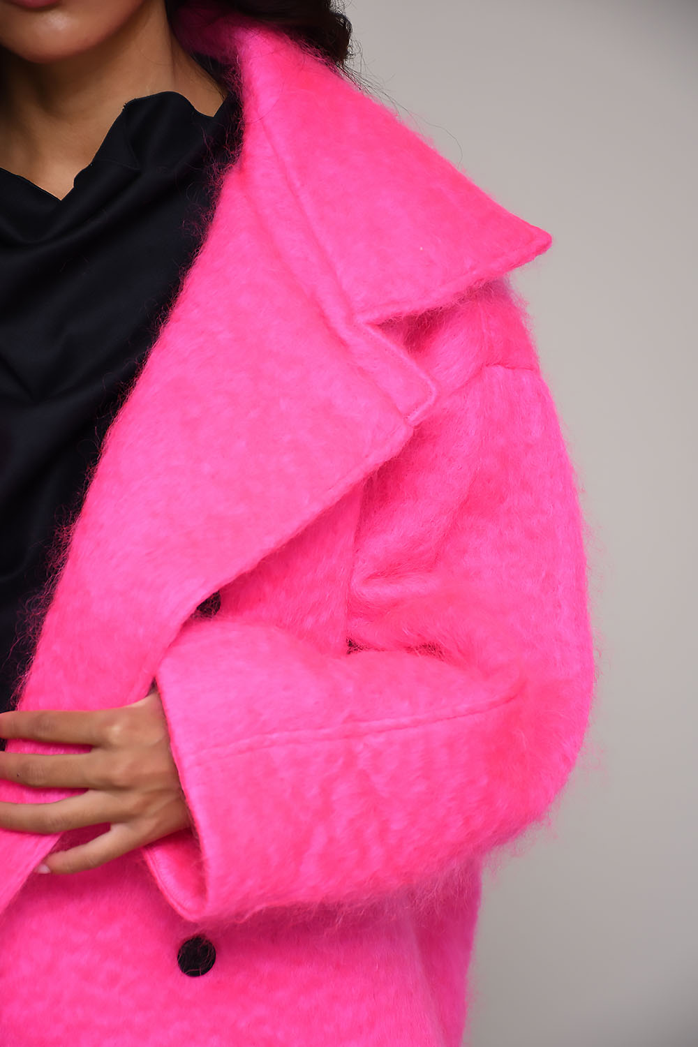 Clementina oversized double-breasted coat