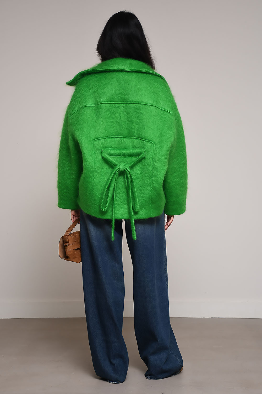 Clementina oversized double-breasted coat