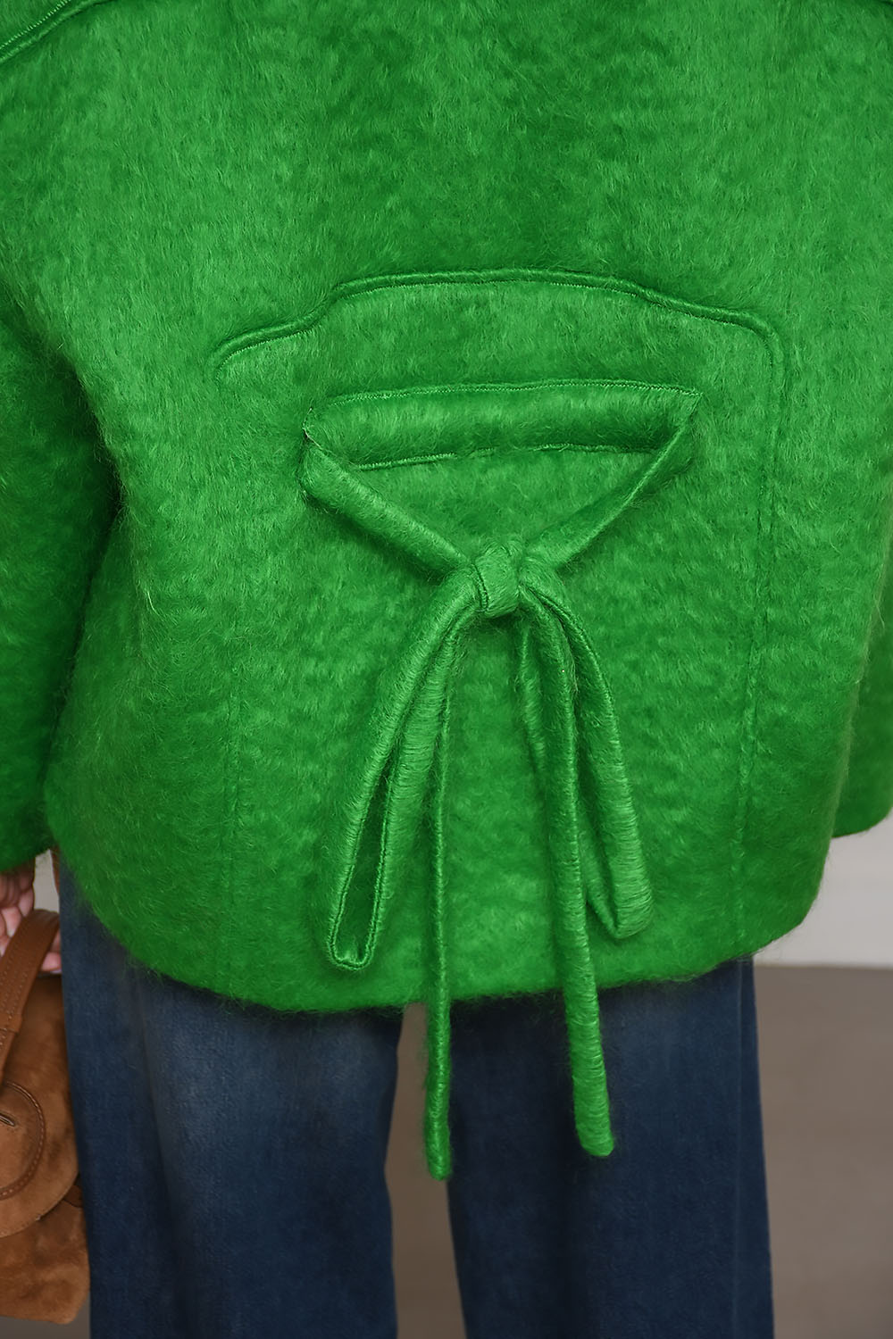 Clementina oversized double-breasted coat