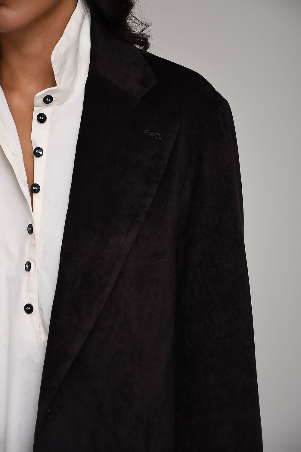 Gala sofa-woven blazer