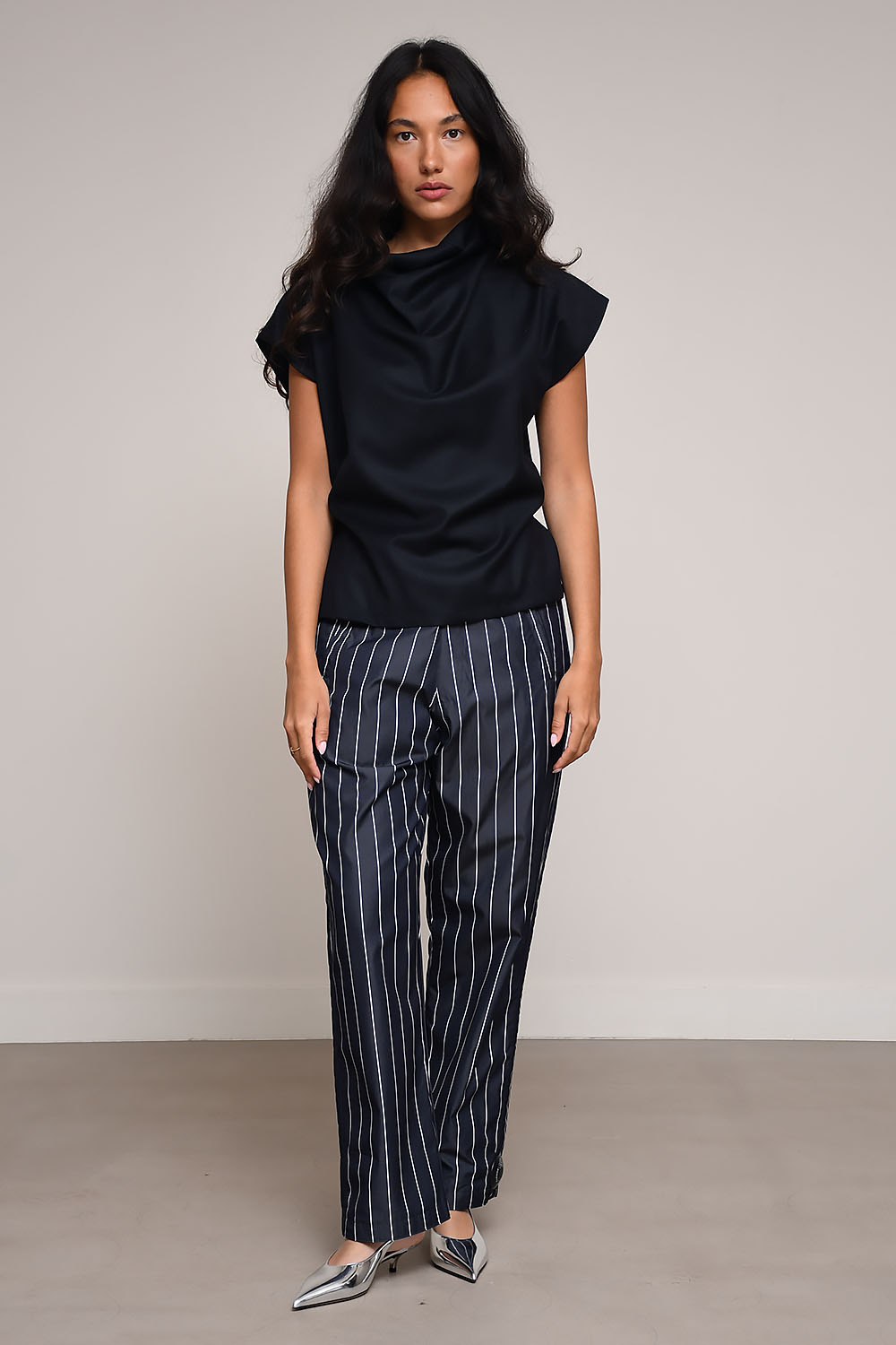 Barena - Bianchina flan-woven top