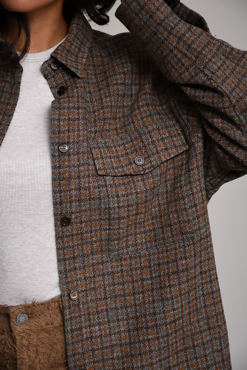 Marcella nest-woven jacket