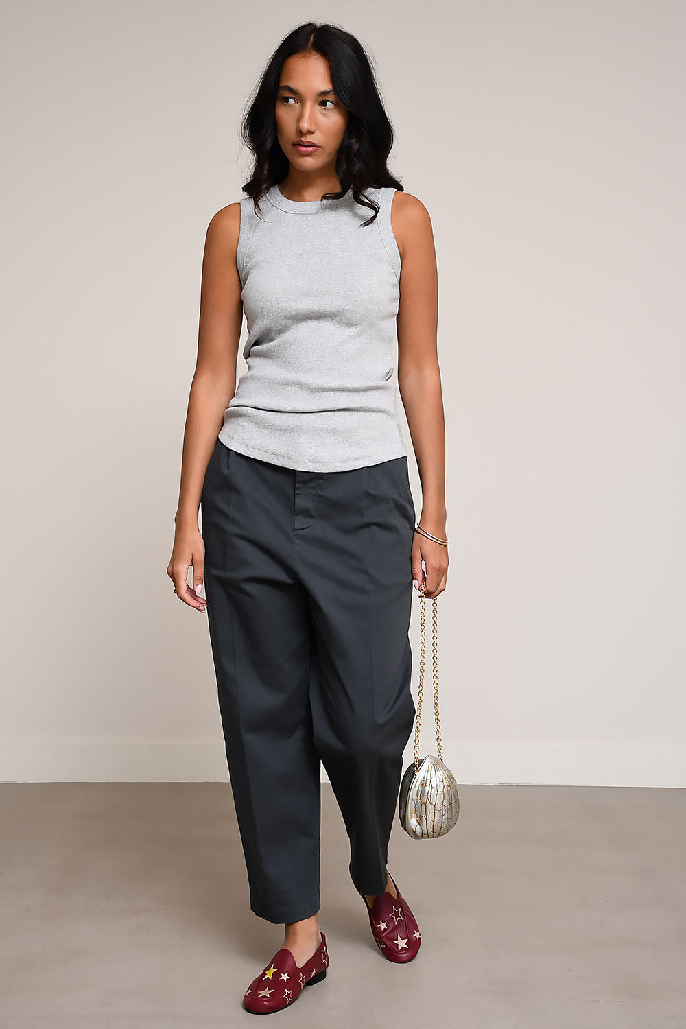Barena - Roxanne traverso-woven trousers