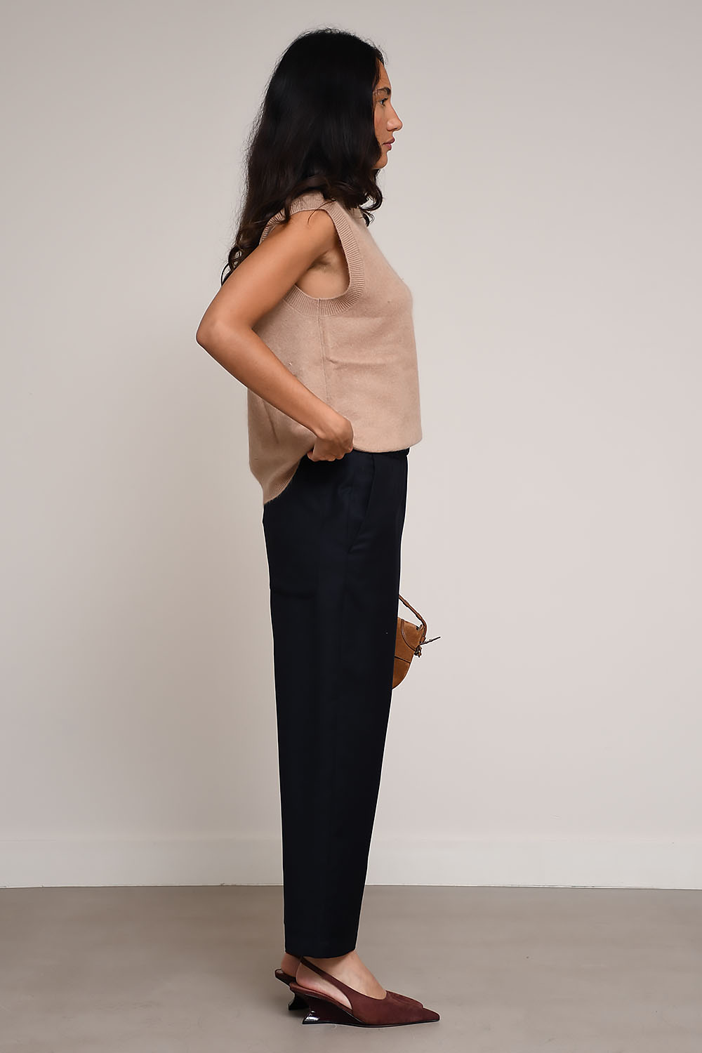 Joie flan-woven relaxe-fit trouser