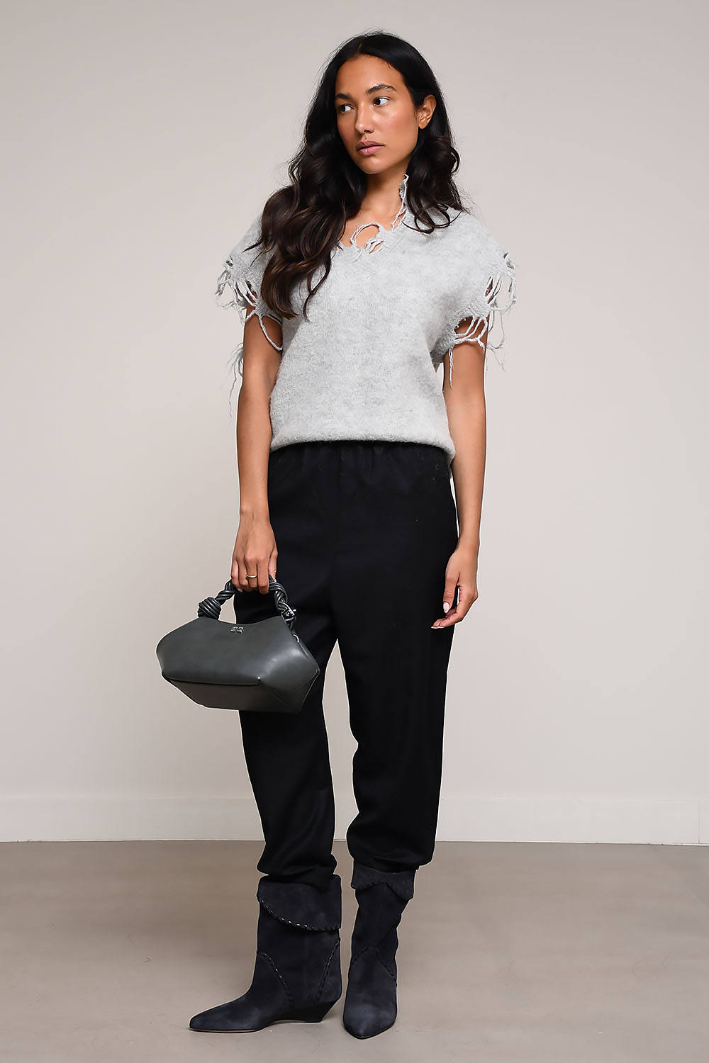 Barena - Joie flan-woven relaxe-fit trouser