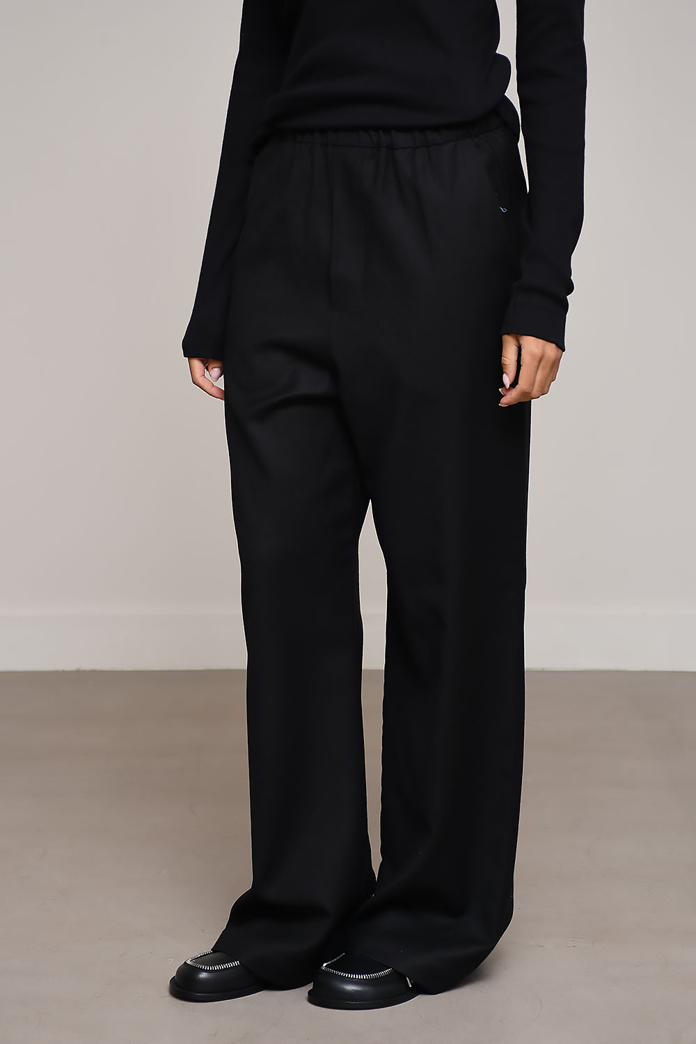 Barena - Mariano flan-woven wide-leg trousers