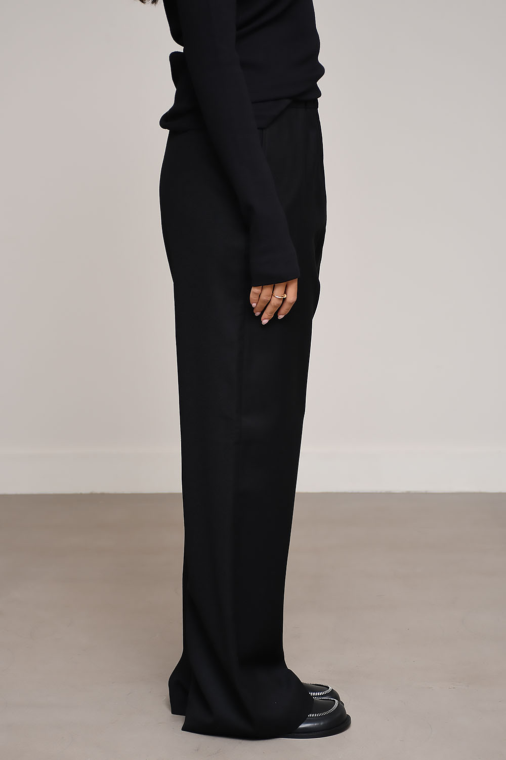 Barena - Mariano flan-woven wide-leg trousers