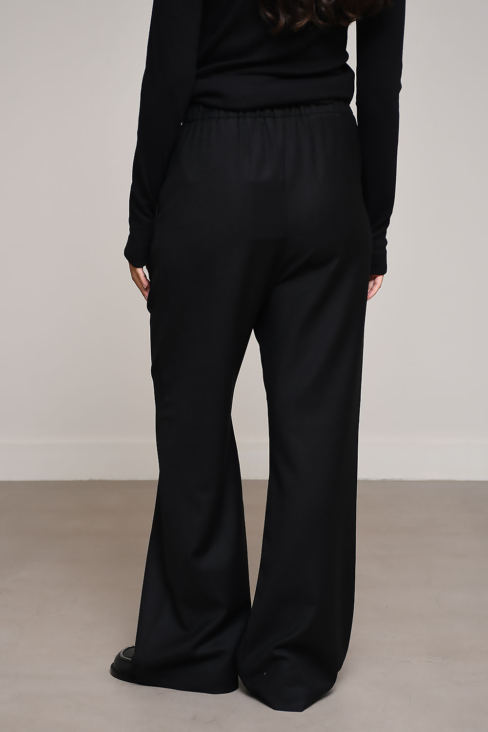 Mariano flan-woven wide-leg trousers