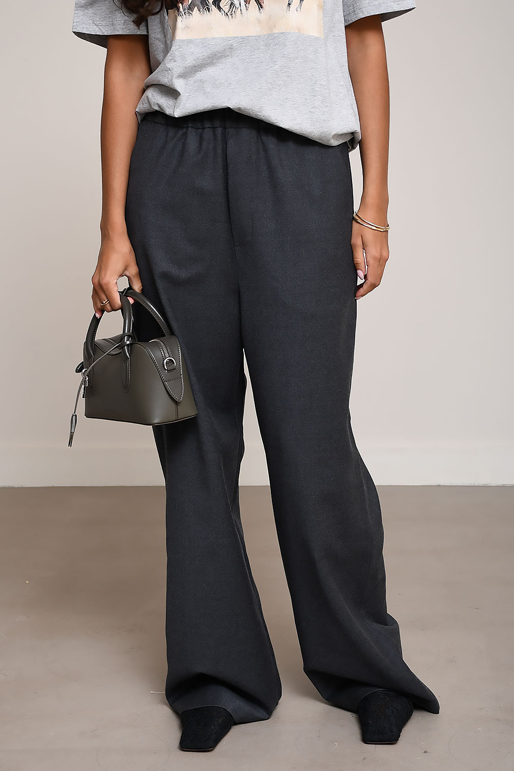 Barena - Mariano flan-woven wide-leg trousers