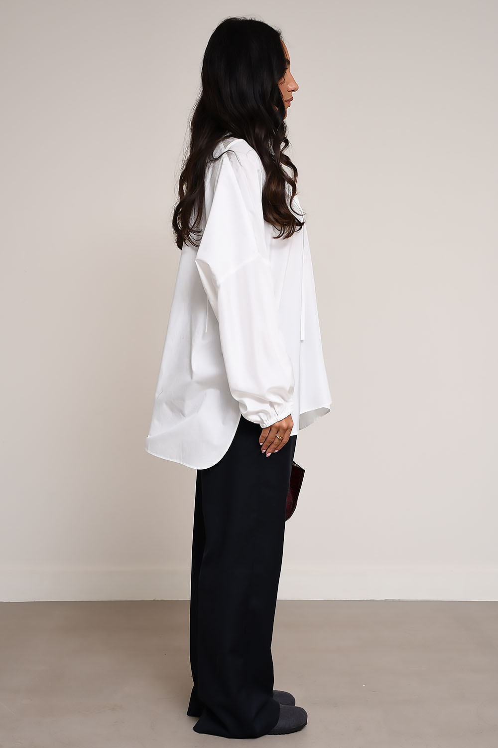 Barena - Mariano flan-woven wide-leg trousers