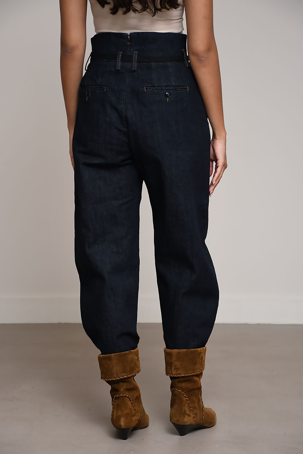 Candiano high-waist trousers