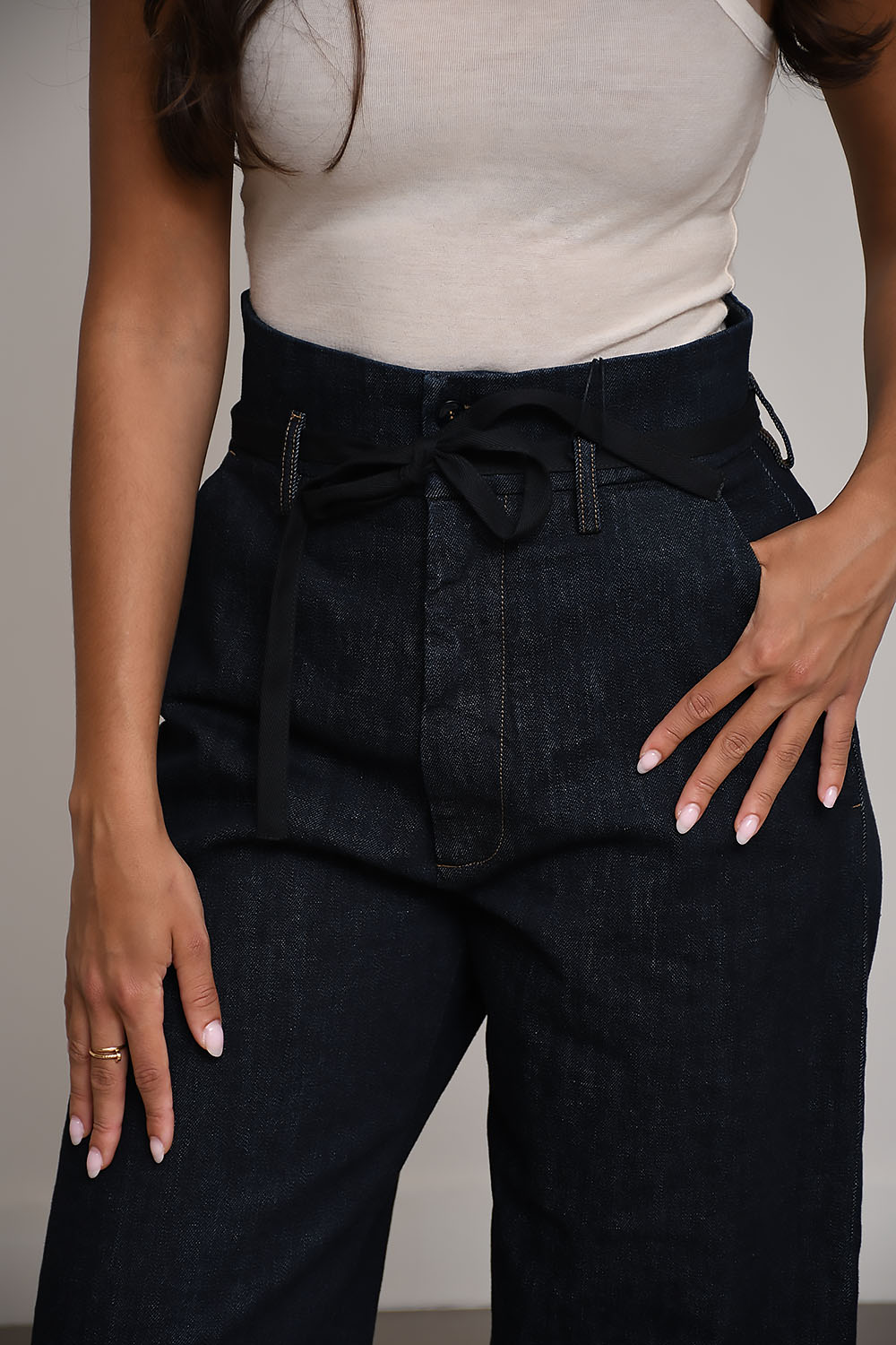Candiano high-waist trousers