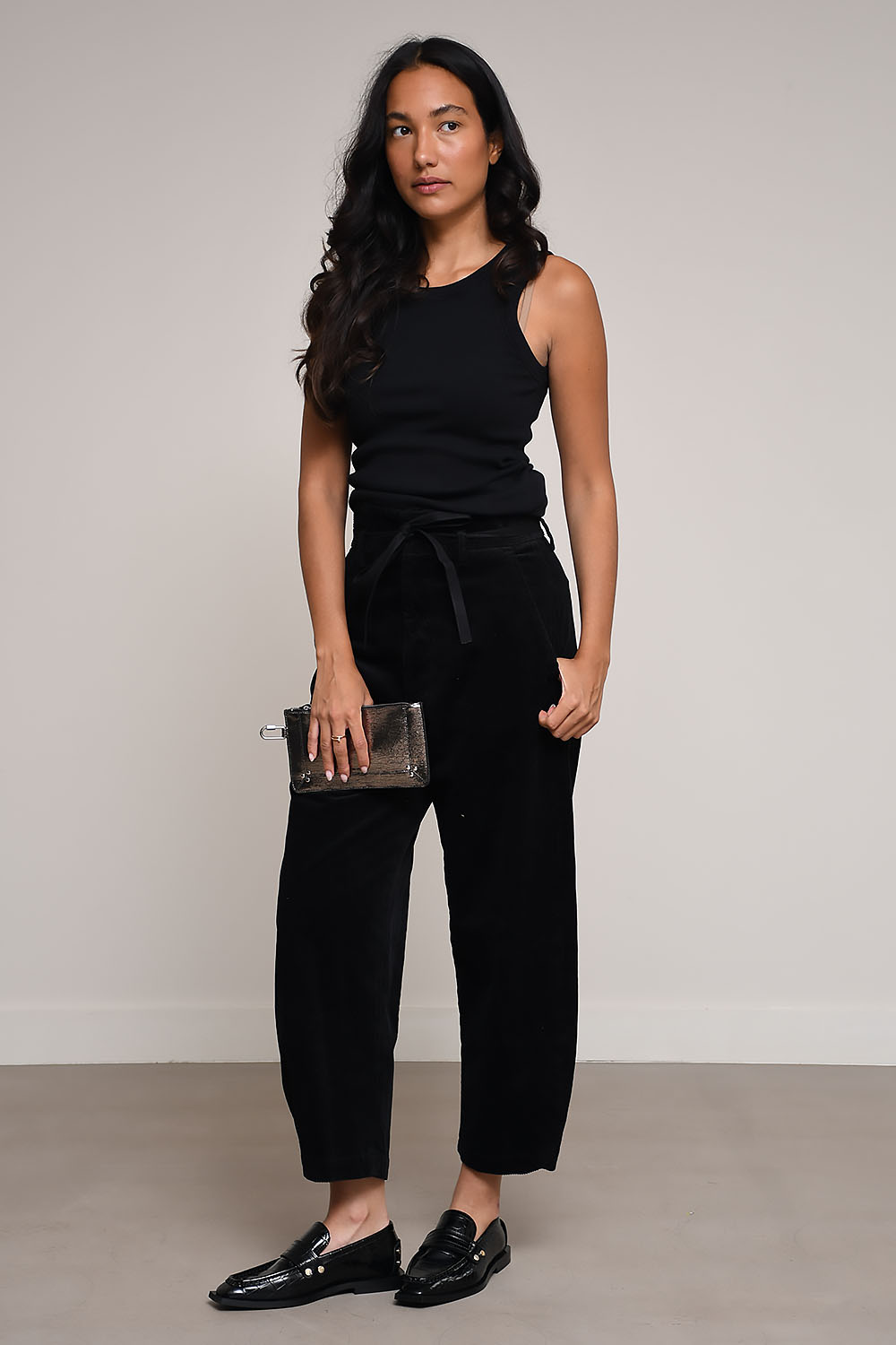 Barena - Candiano corduroy high-waist trousers