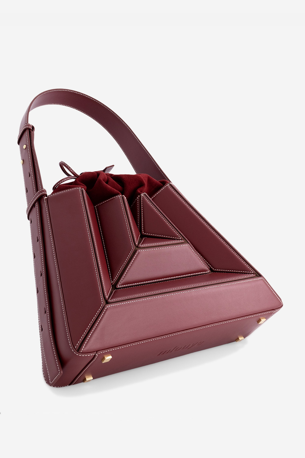 Sera eclat leather shoulder bag